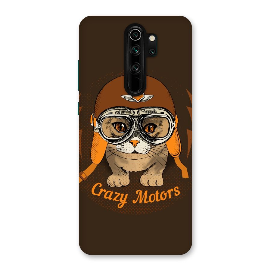 Crazy cat Back Case for Redmi Note 8 Pro