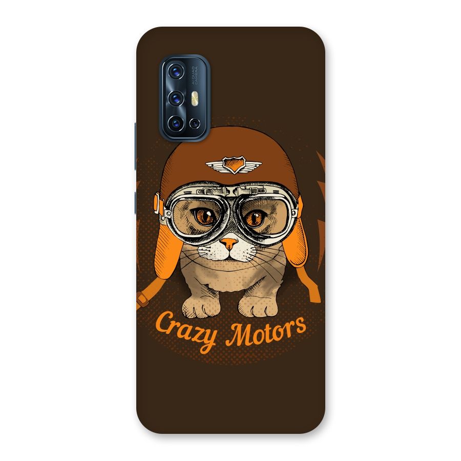 Crazy cat Back Case for Vivo V17