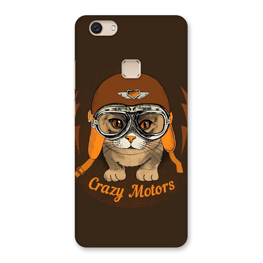 Crazy cat Back Case for Vivo V7
