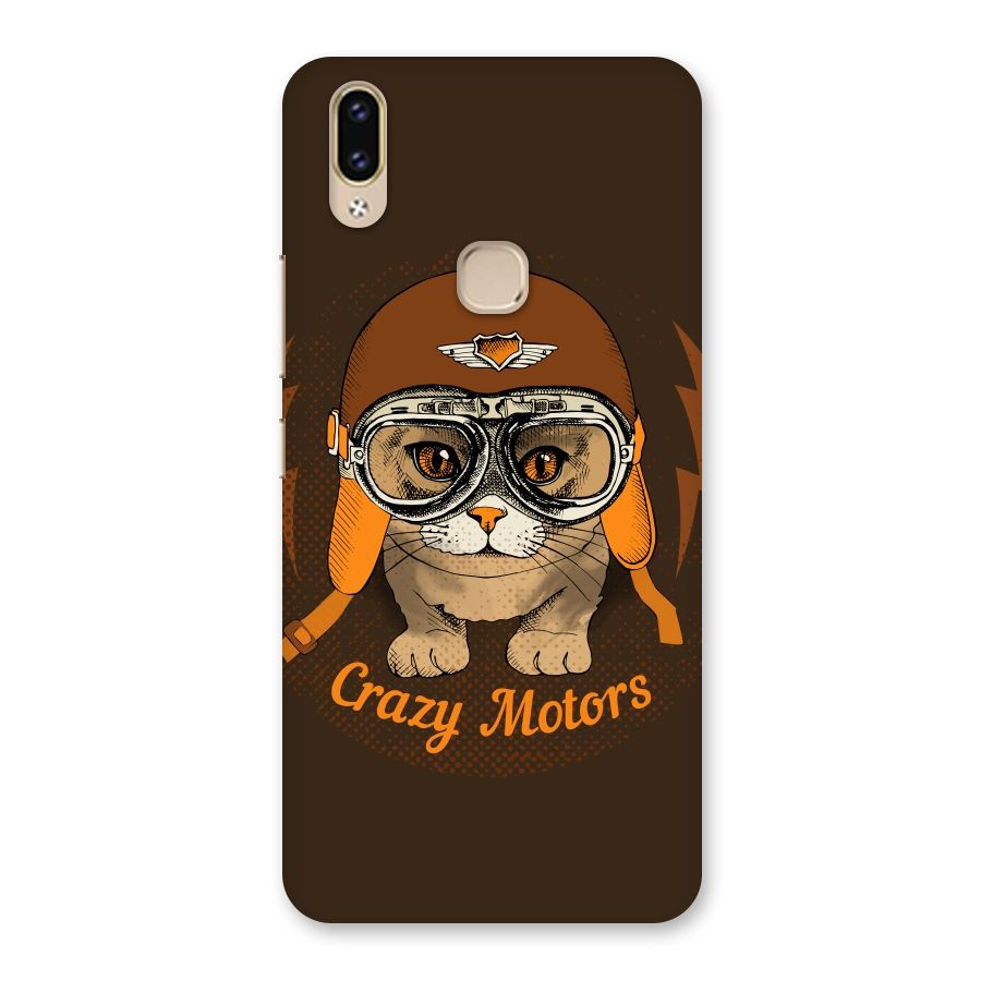 Crazy cat Back Case for Vivo V9 Youth