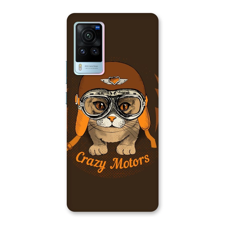 Crazy cat Back Case for Vivo X60 Pro