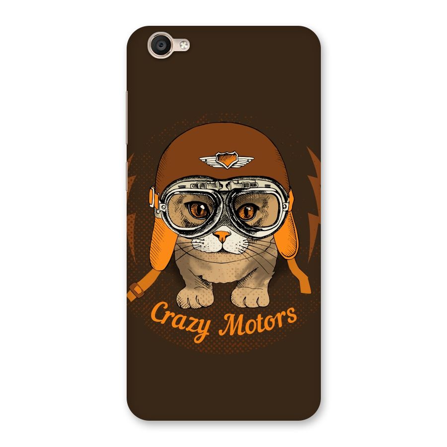 Crazy cat Back Case for Vivo Y55