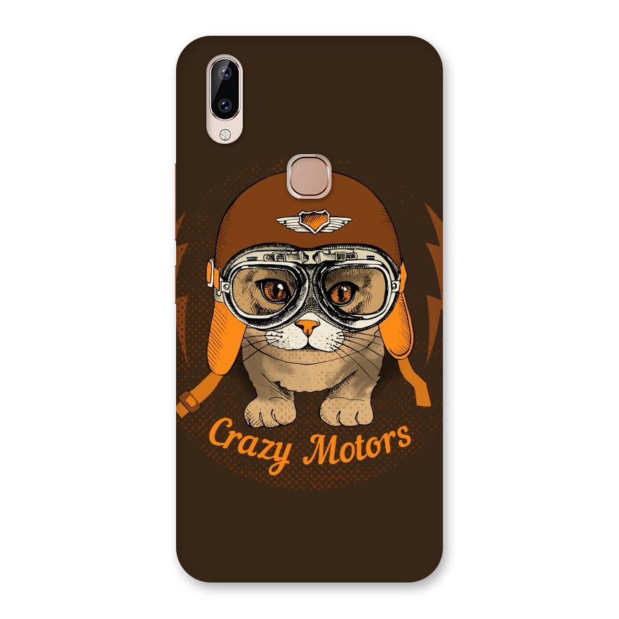 Crazy cat Back Case for Vivo Y83 Pro