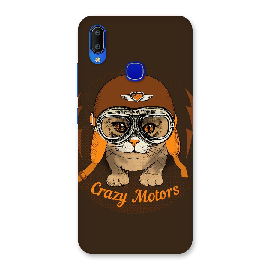 Crazy cat Back Case for Vivo Y91