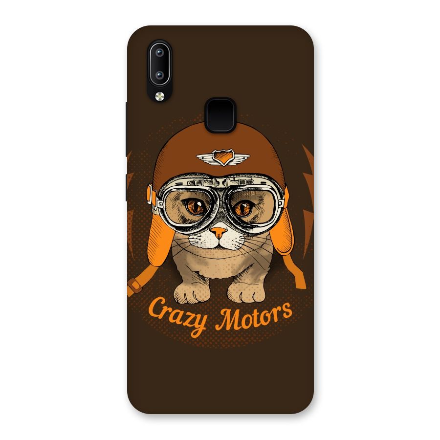 Crazy cat Back Case for Vivo Y93