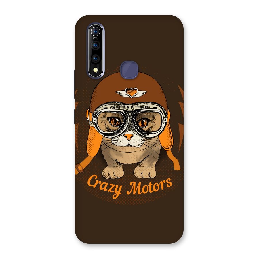 Crazy cat Back Case for Vivo Z1 Pro