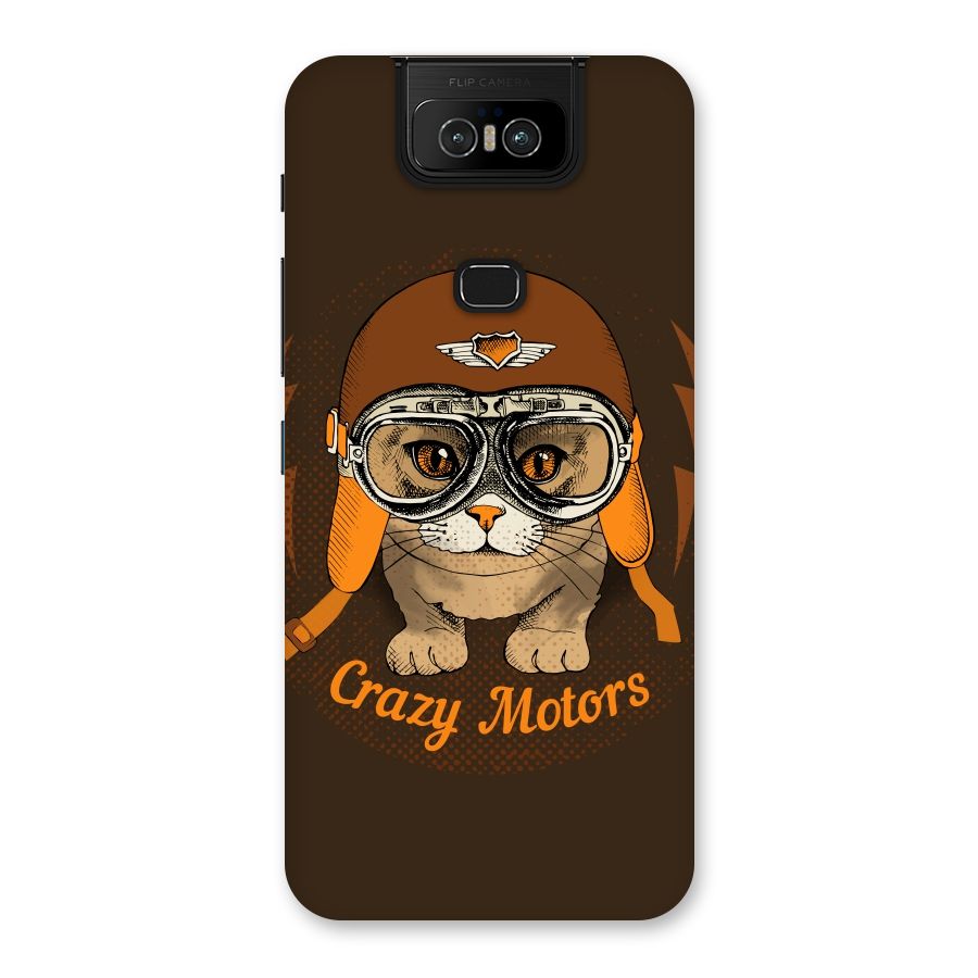 Crazy cat Back Case for Zenfone 6z
