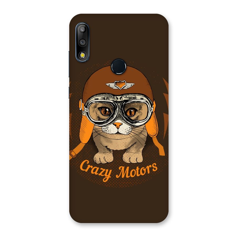 Crazy cat Back Case for Zenfone Max Pro M2