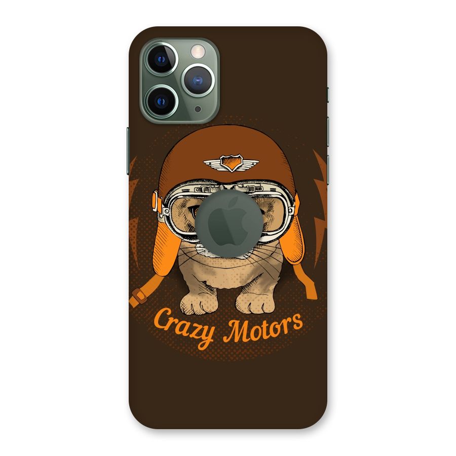 Crazy cat Back Case for iPhone 11 Pro Logo  Cut