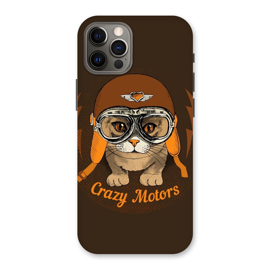 Crazy cat Back Case for iPhone 12 Pro