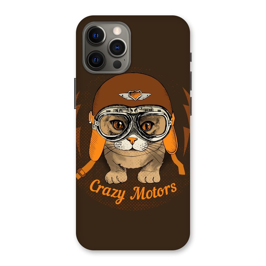 Crazy cat Back Case for iPhone 12 Pro Max
