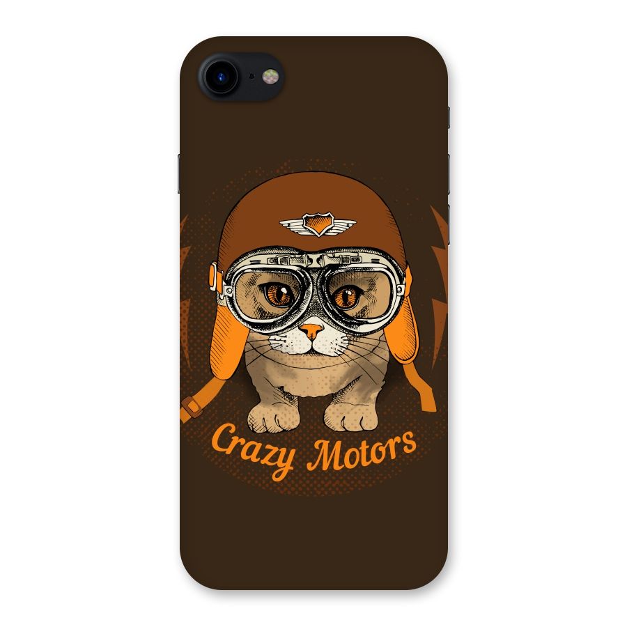 Crazy cat Back Case for iPhone SE 2020