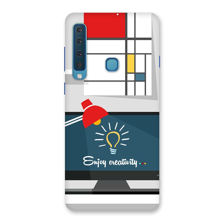 Creative Workspace Design Back Case for Galaxy A9 (2018)