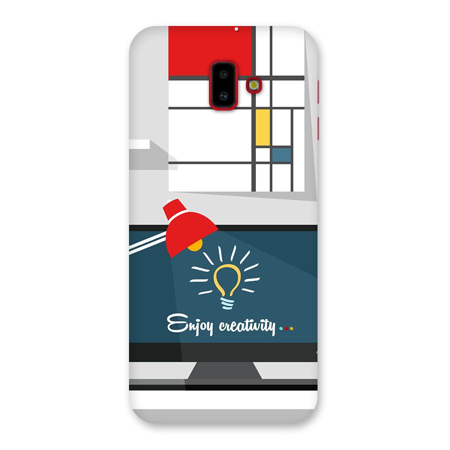 Creative Workspace Design Back Case for Galaxy J6 Plus