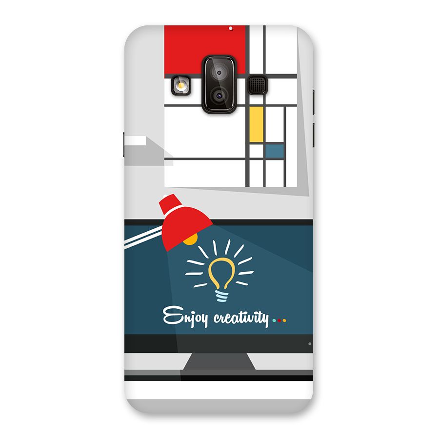 Creative Workspace Design Back Case for Galaxy J7 Duo