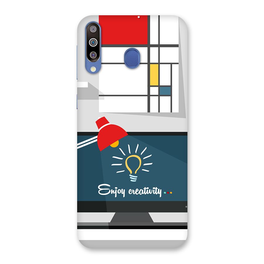 Creative Workspace Design Back Case for Galaxy M30