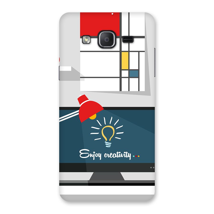 Creative Workspace Design Back Case for Galaxy On7 2015