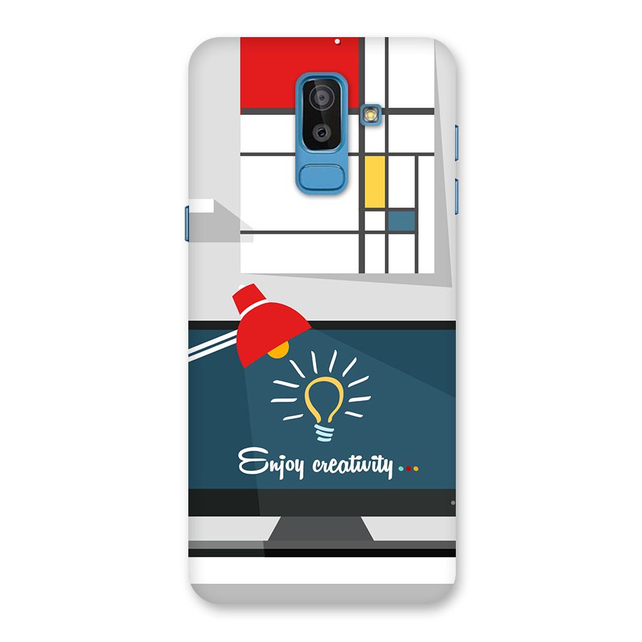Creative Workspace Design Back Case for Galaxy On8 (2018)