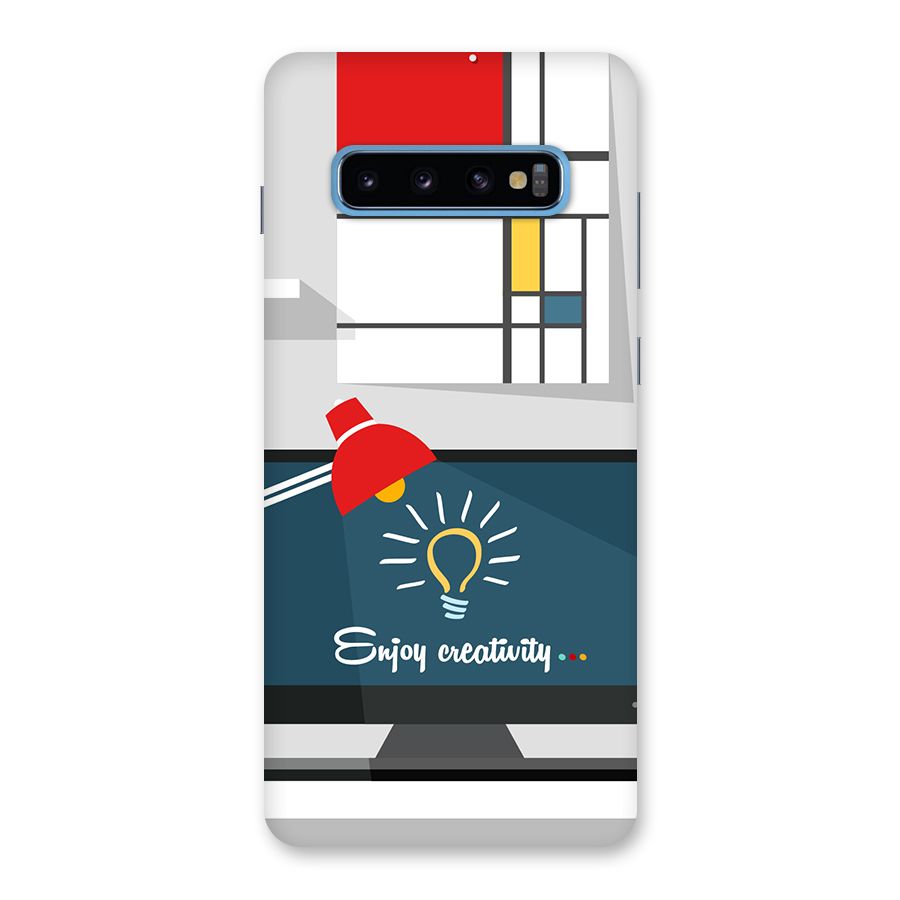 Creative Workspace Design Back Case for Galaxy S10 Plus