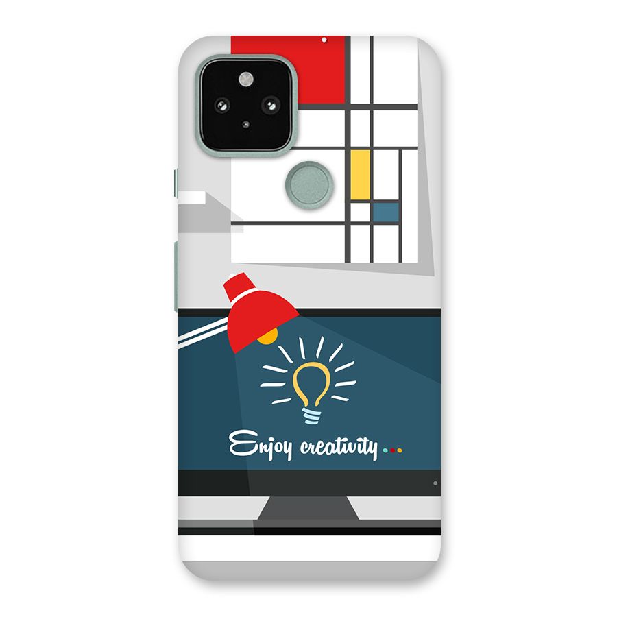 Creative Workspace Design Back Case for Google Pixel 5