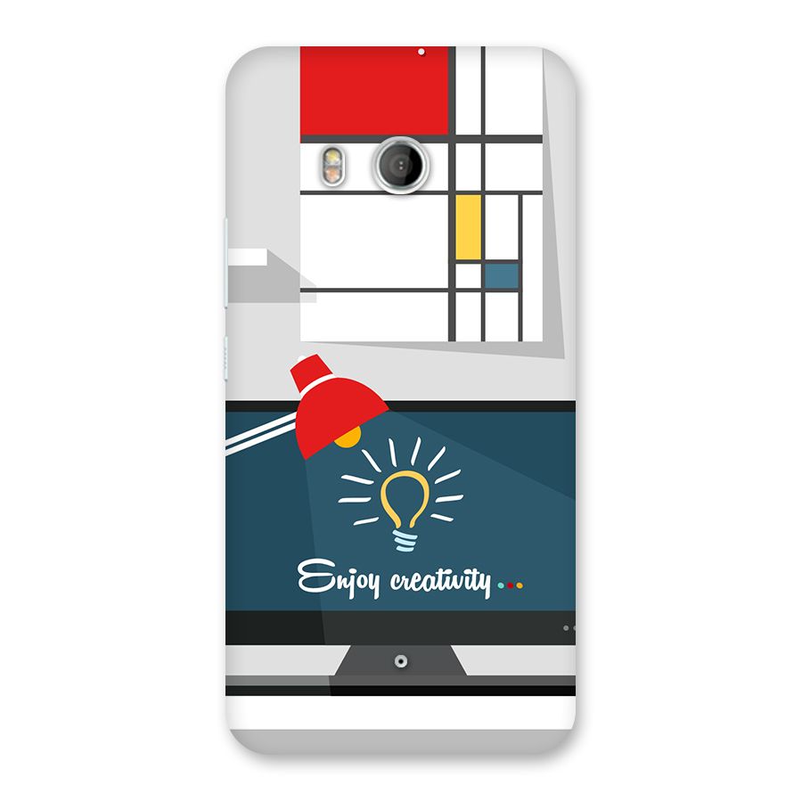 Creative Workspace Design Back Case for HTC U11