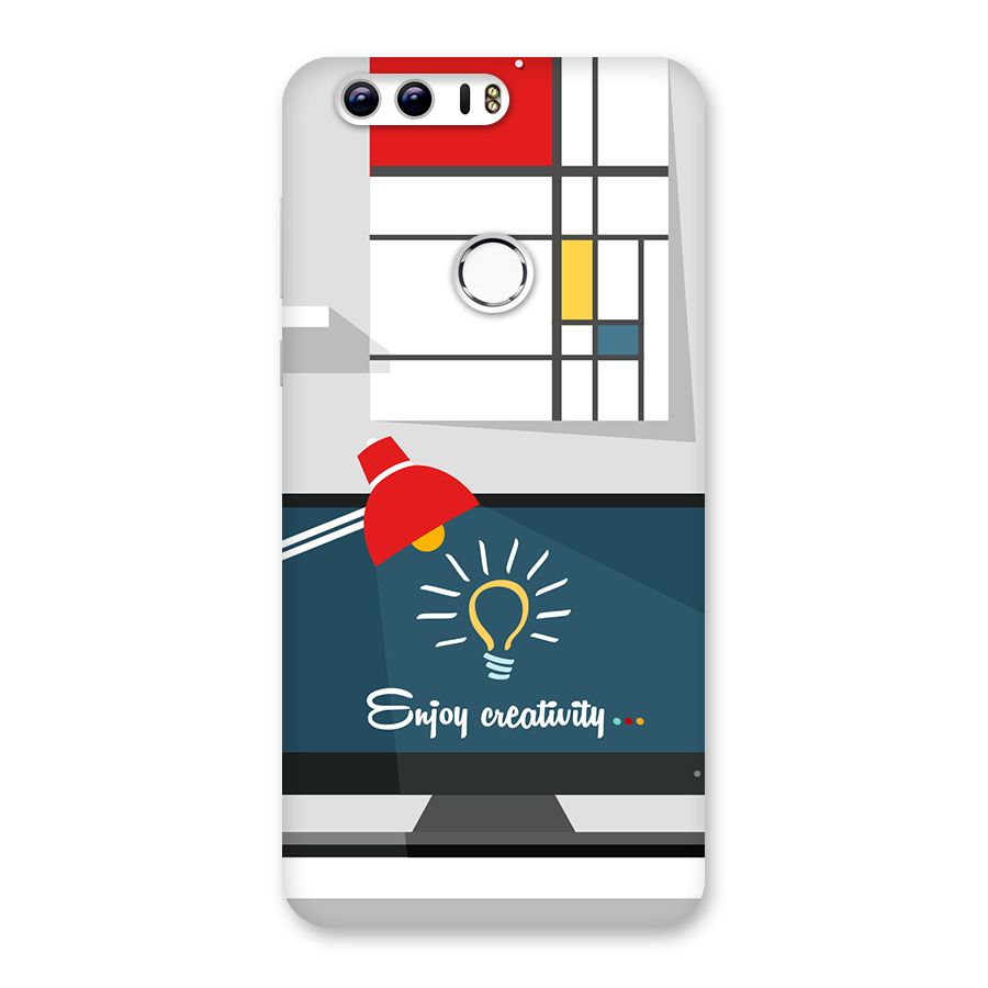 Creative Workspace Design Back Case for Honor 8