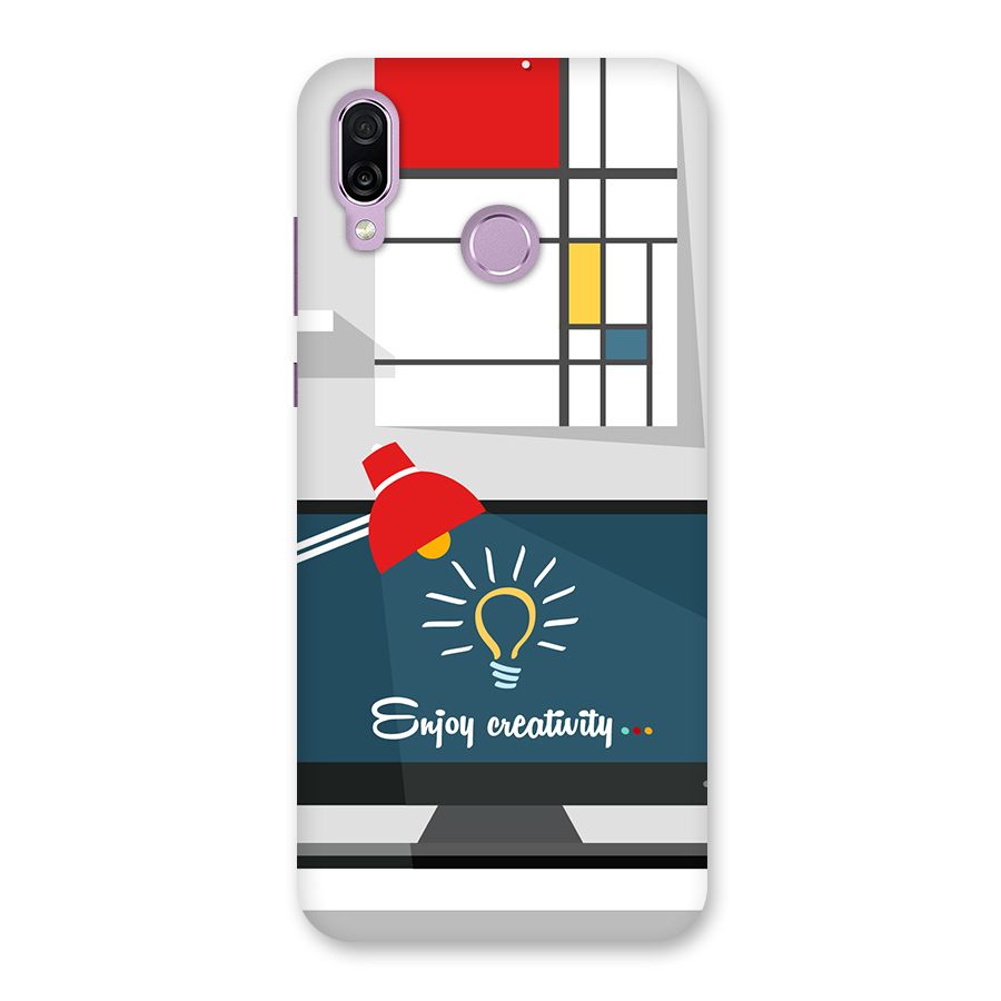 Creative Workspace Design Back Case for Honor Play