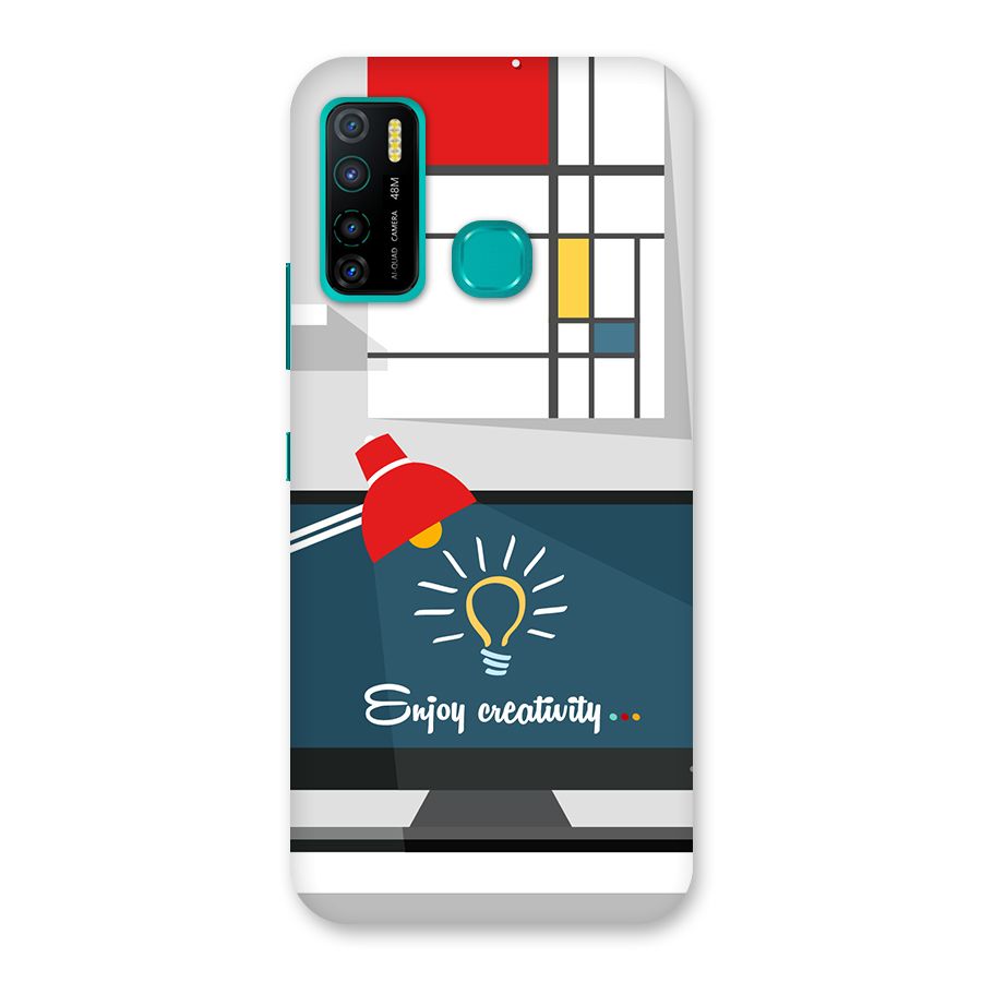 Creative Workspace Design Back Case for Infinix Hot 9 Pro