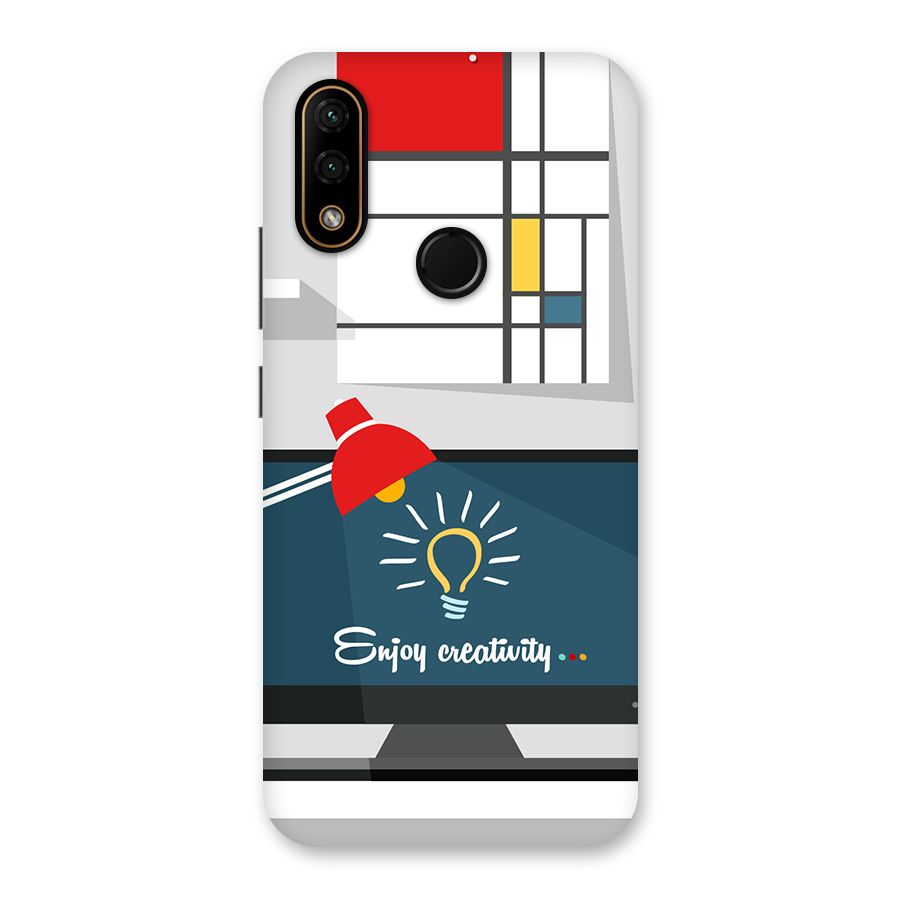 Creative Workspace Design Back Case for Lenovo A6 Note