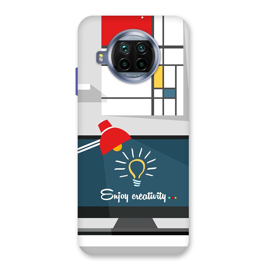 Creative Workspace Design Back Case for Mi 10i