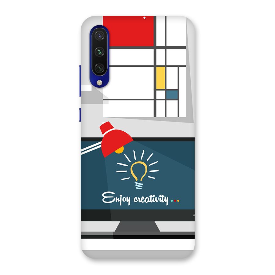 Creative Workspace Design Back Case for Mi A3