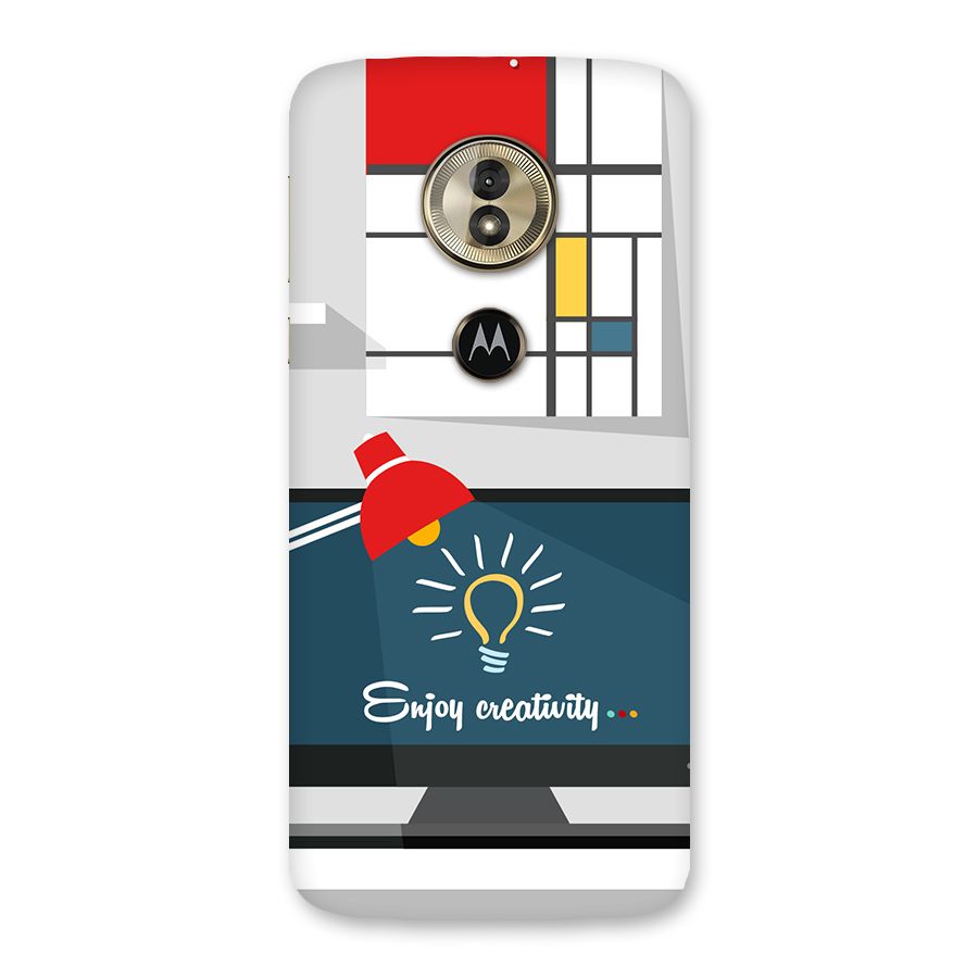 Creative Workspace Design Back Case for Moto G6 Play