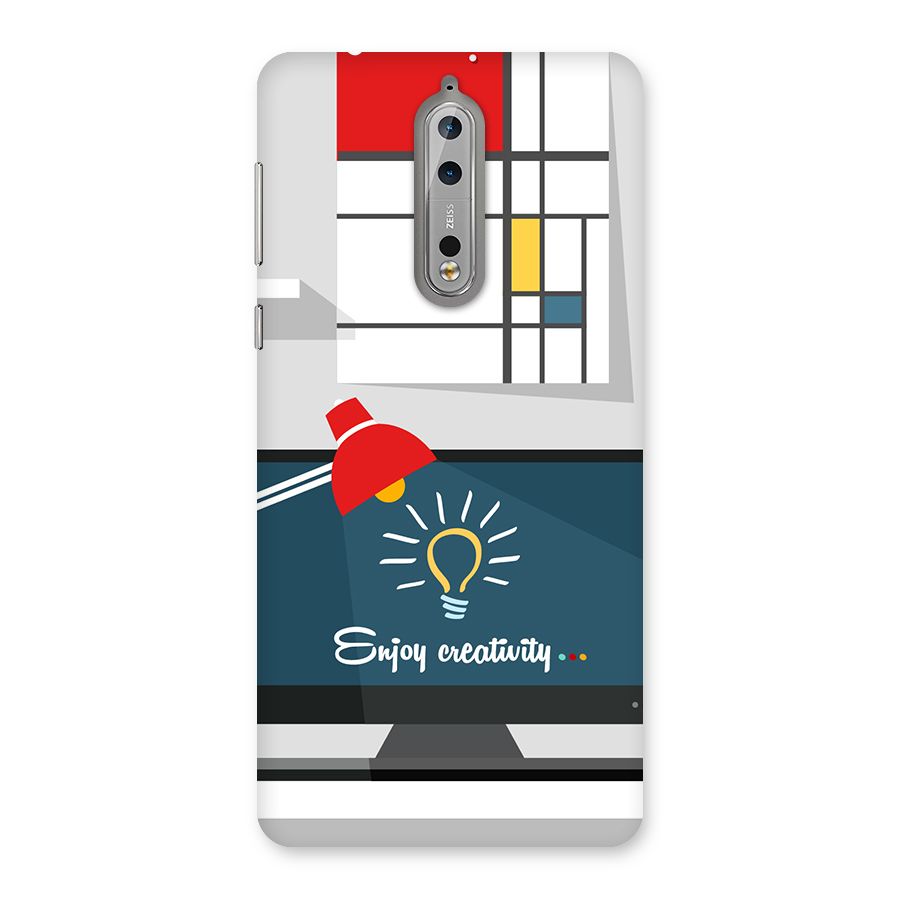 Creative Workspace Design Back Case for Nokia 8