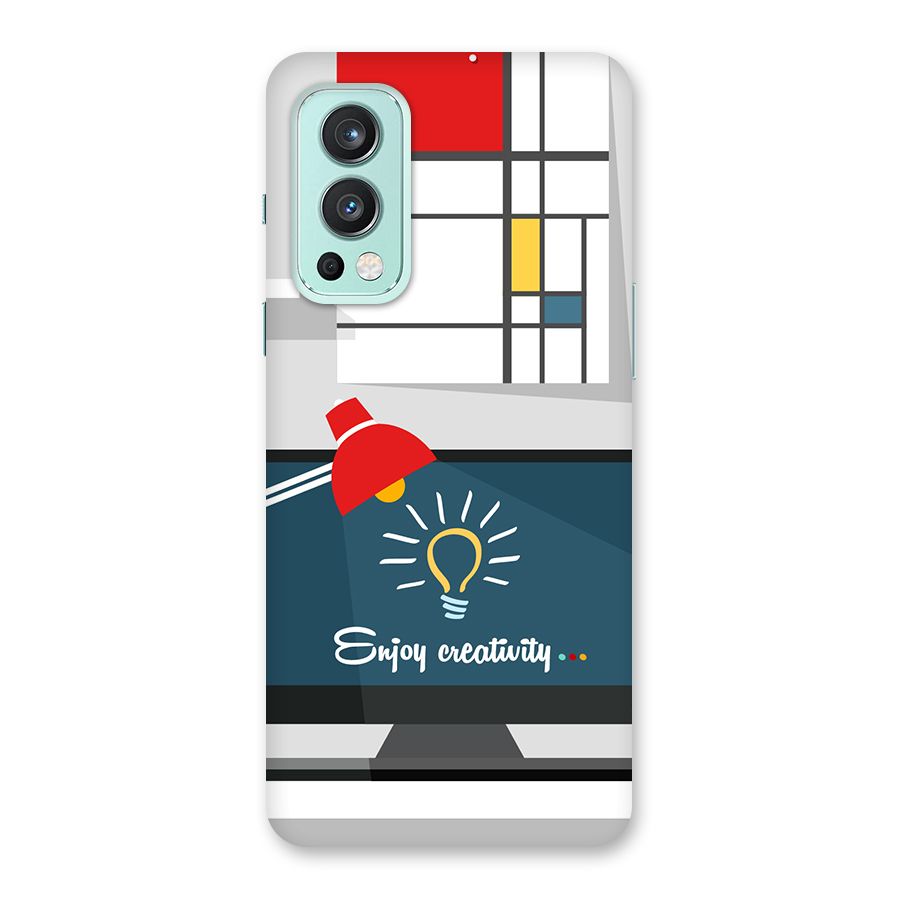 Creative Workspace Design Back Case for OnePlus Nord 2 5G