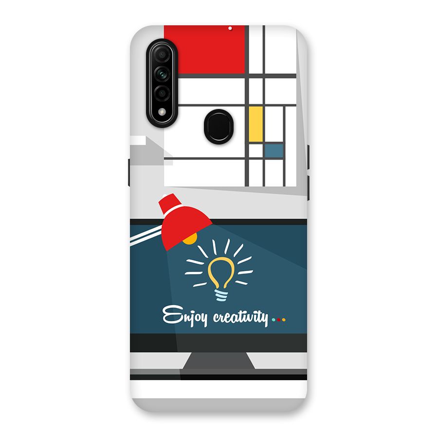 Creative Workspace Design Back Case for Oppo A31