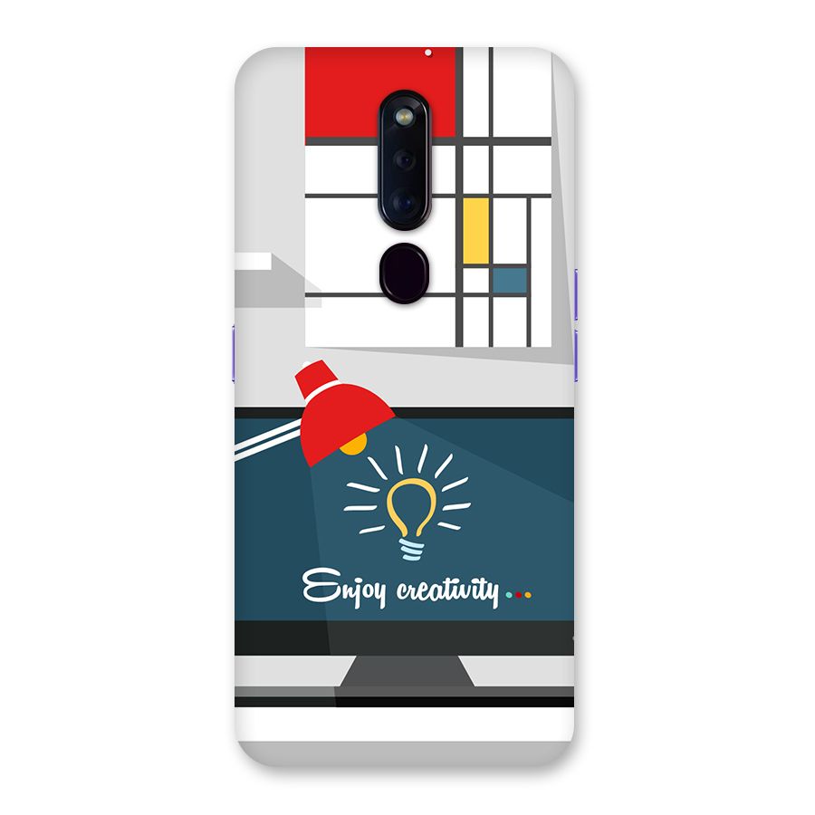Creative Workspace Design Back Case for Oppo F11 Pro