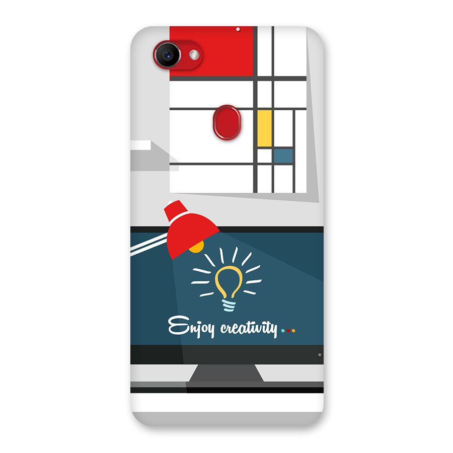 Creative Workspace Design Back Case for Oppo F7
