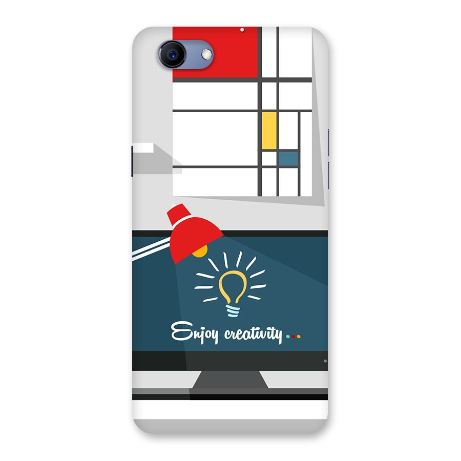 Creative Workspace Design Back Case for Oppo Realme 1