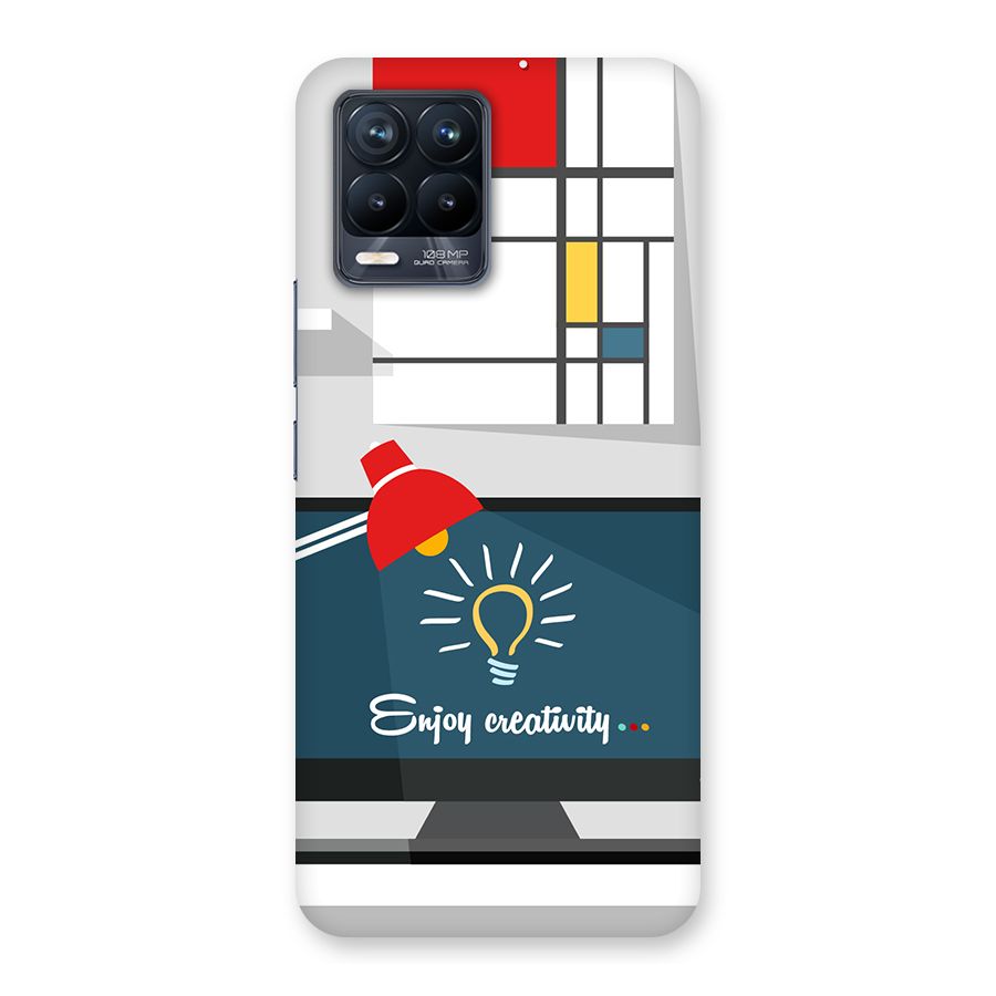 Creative Workspace Design Back Case for Realme 8 Pro