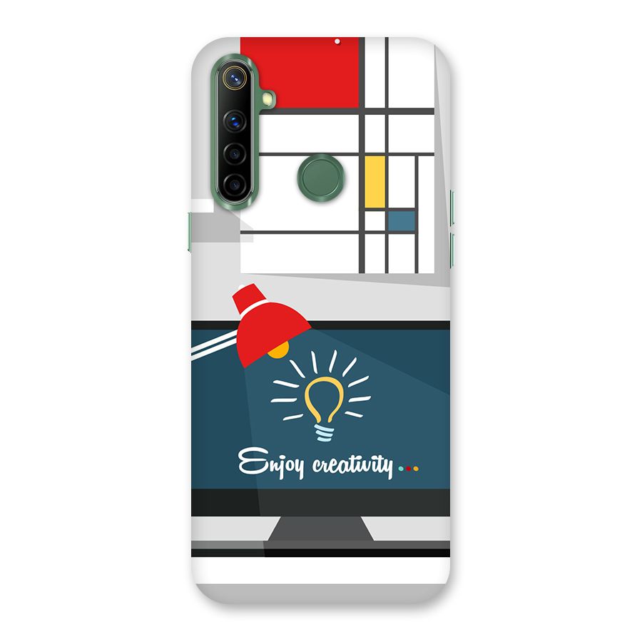 Creative Workspace Design Back Case for Realme Narzo 10