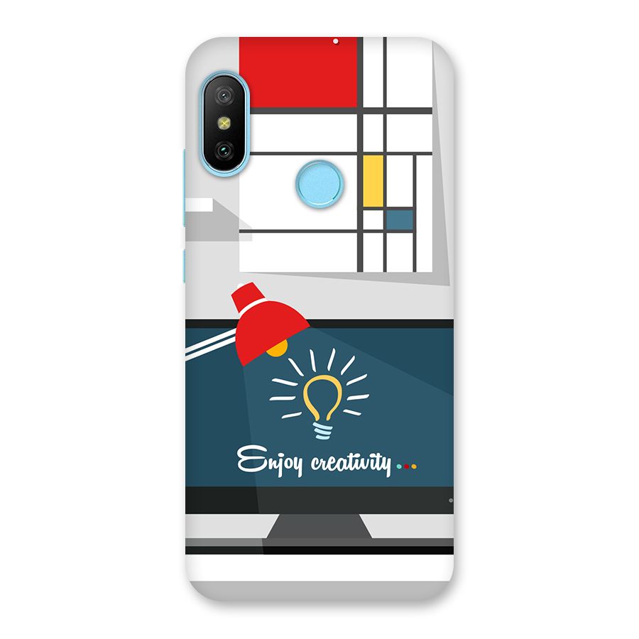 Creative Workspace Design Back Case for Redmi 6 Pro