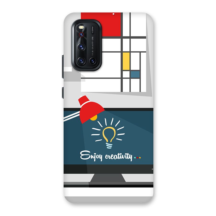 Creative Workspace Design Back Case for Vivo V19