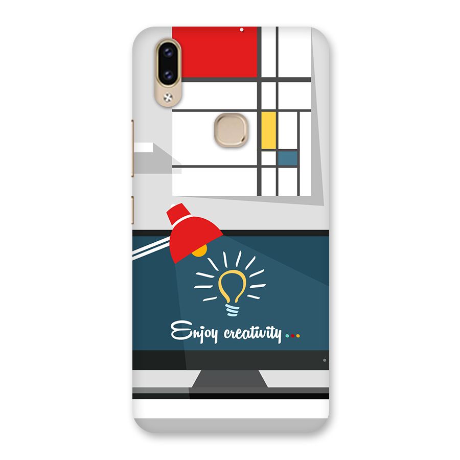 Creative Workspace Design Back Case for Vivo V9 Youth