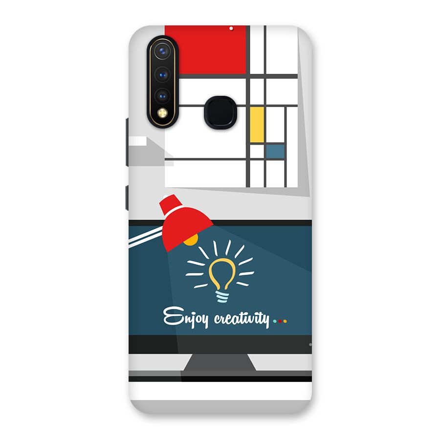 Creative Workspace Design Back Case for Vivo Y19