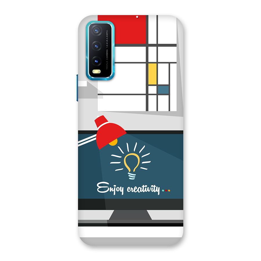 Creative Workspace Design Back Case for Vivo Y20