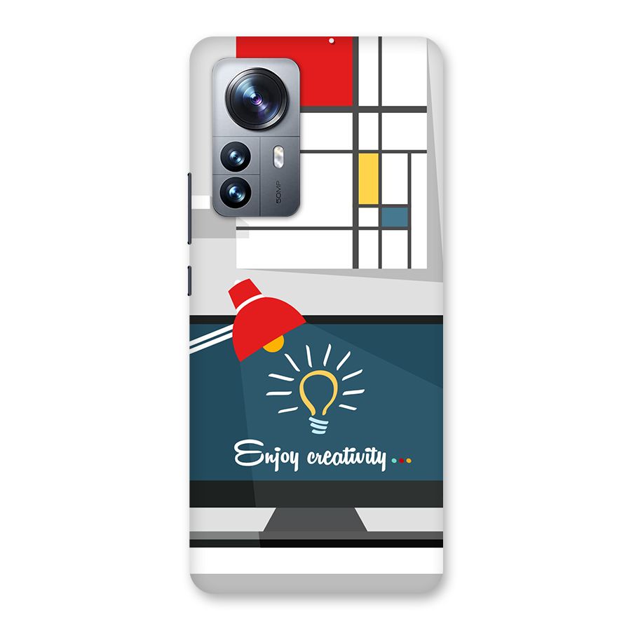Creative Workspace Design Back Case for Xiaomi 12 Pro