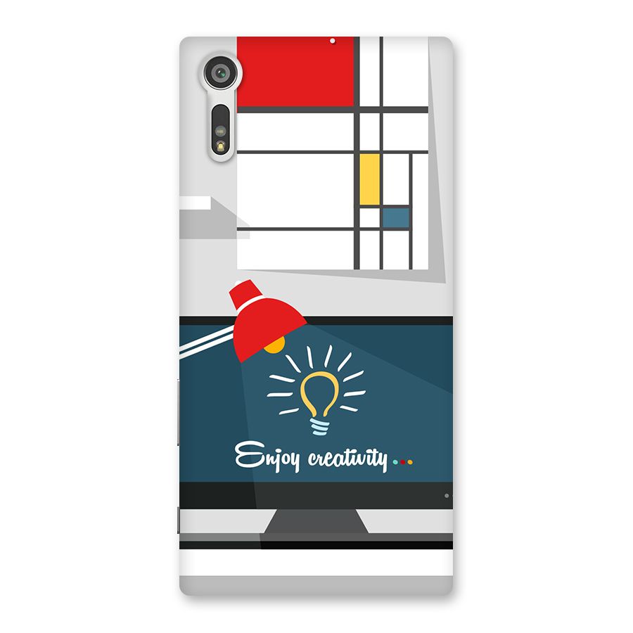 Creative Workspace Design Back Case for Xperia XZ