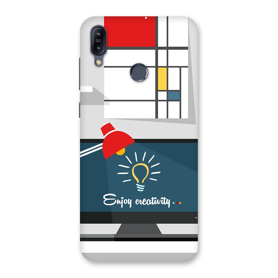 Creative Workspace Design Back Case for Zenfone Max M2