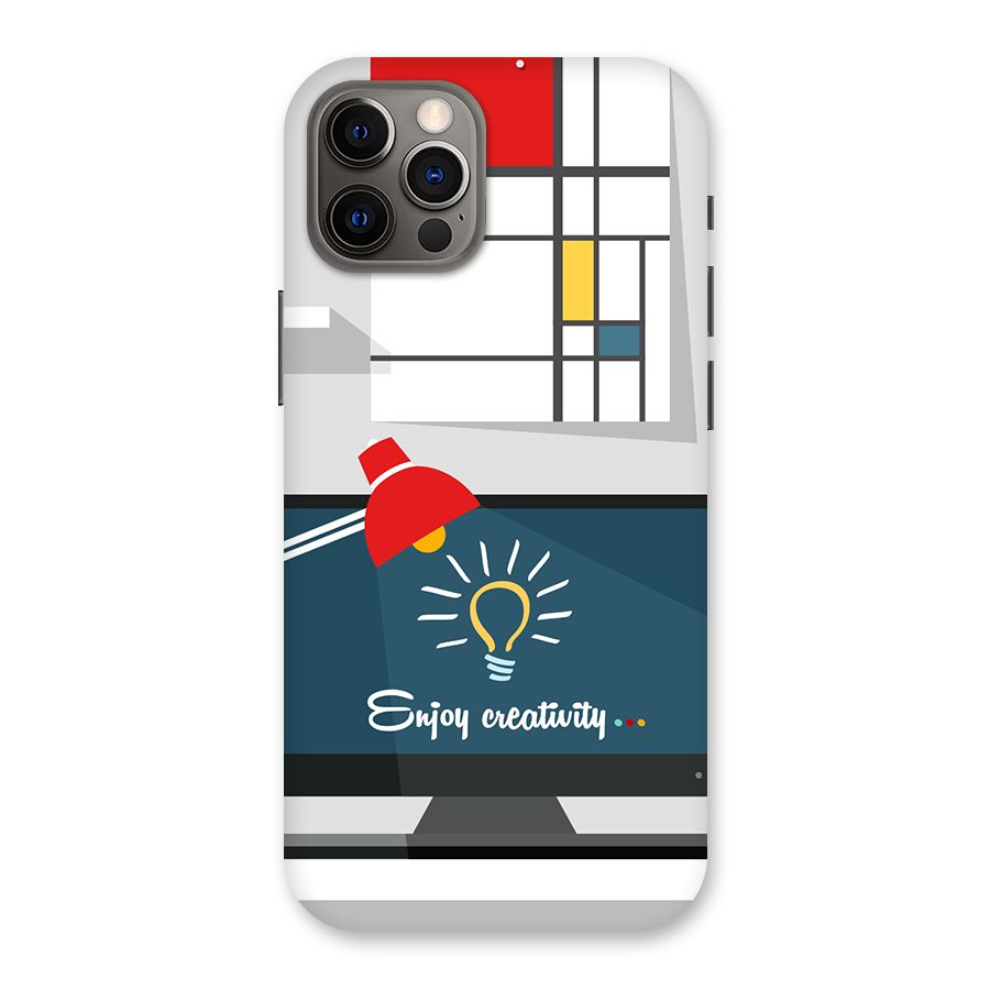 Creative Workspace Design Back Case for iPhone 12 Pro