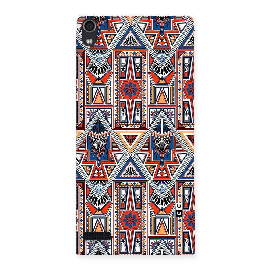 Creative Aztec Art Back Case for Ascend P6